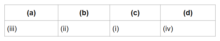 (a)
(b)
(c)
(d)
(iii)
(ii)
(i)
(iv)