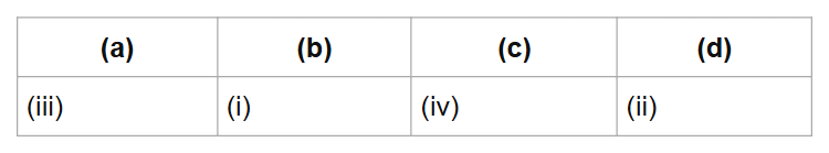 (a)
(b)
(c)
(d)
(iii)
(i)
(iv)
(ii)