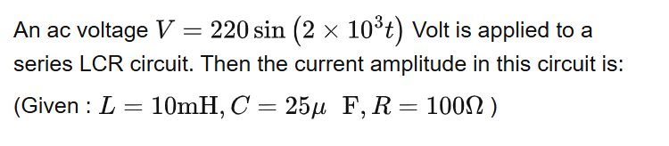 See the original RE-NEET 2026 Physics question below.