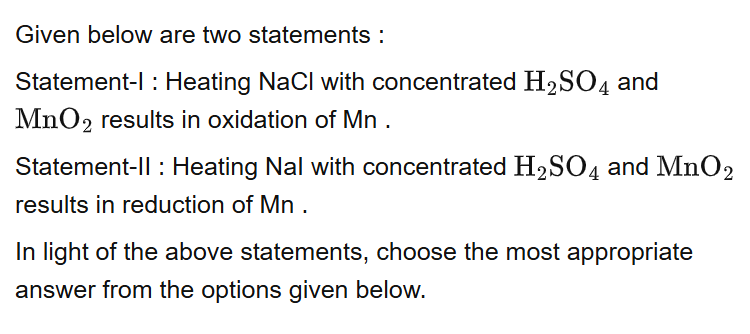 See the original RE-NEET 2026 Chemistry question below.