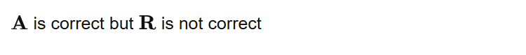 is correct but is not correct