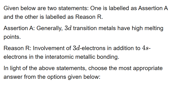 See the original RE-NEET 2026 Chemistry question below.