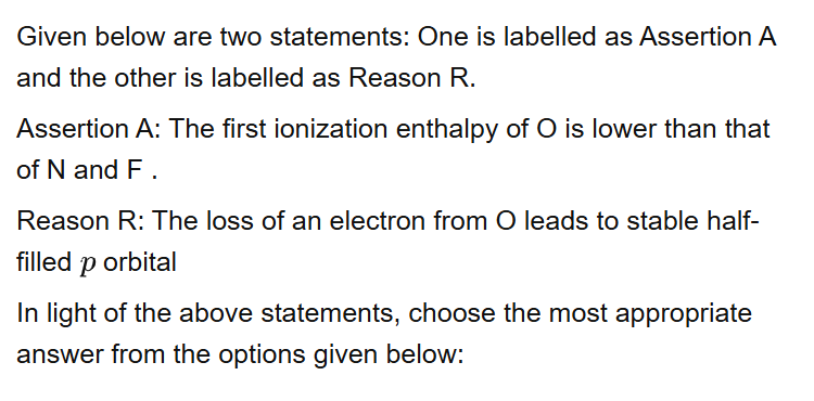 See the original RE-NEET 2026 Chemistry question below.
