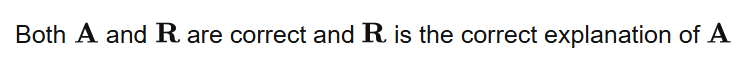 Both and are correct and is the correct explanation of