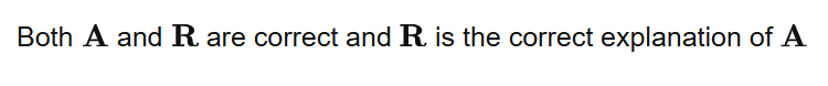 Both and are correct and is the correct explanation of