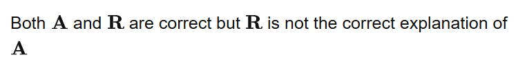 Both and are correct but is not the correct explanation of