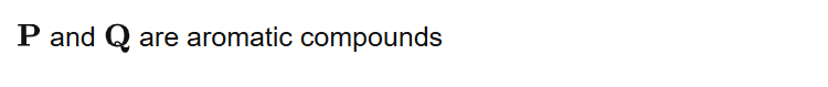 and are aromatic compounds