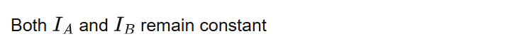 Both and remain constant