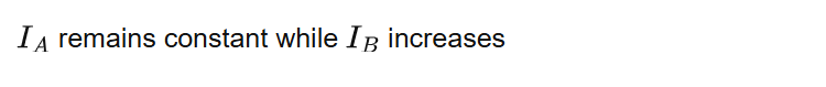 remains constant while increases