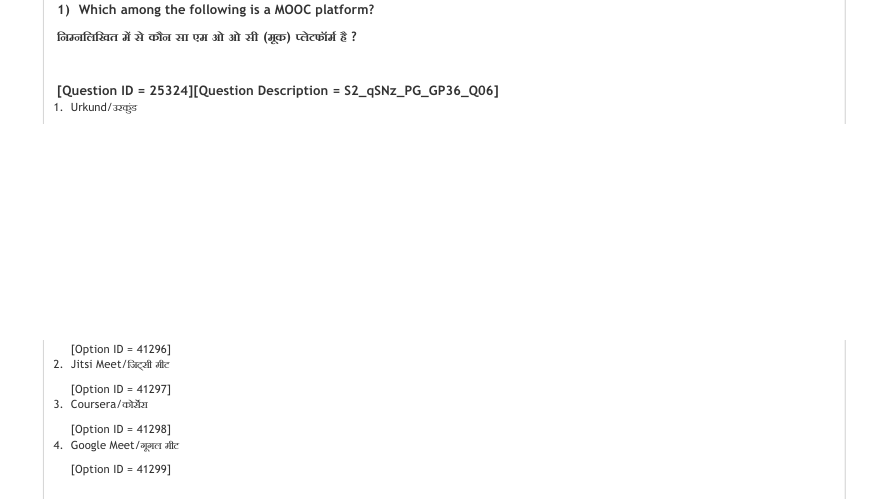 Read the question and choices in the excerpt. Choose A/B/C/D for the first/second/third/fourth option shown.