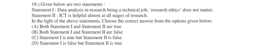 Read the question and choices in the excerpt. Choose A/B/C/D for the first/second/third/fourth option shown.