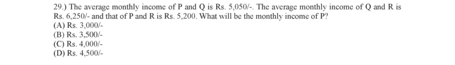 Read the question and choices in the excerpt. Choose A/B/C/D for the first/second/third/fourth option shown.