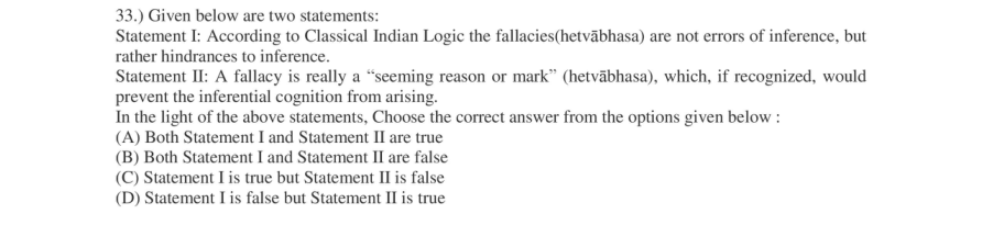 Read the question and choices in the excerpt. Choose A/B/C/D for the first/second/third/fourth option shown.