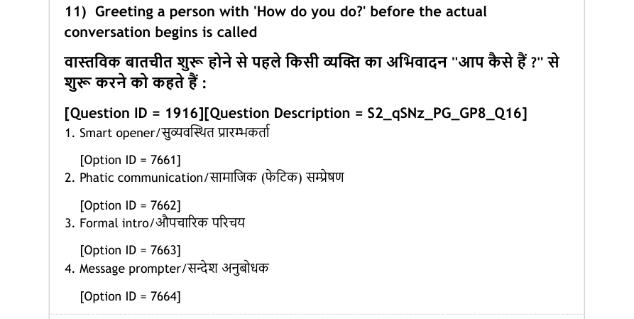Read the question and choices in the excerpt. Choose A/B/C/D for the first/second/third/fourth option shown.