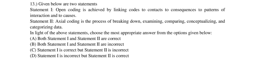 Read the question and choices in the excerpt. Choose A/B/C/D for the first/second/third/fourth option shown.