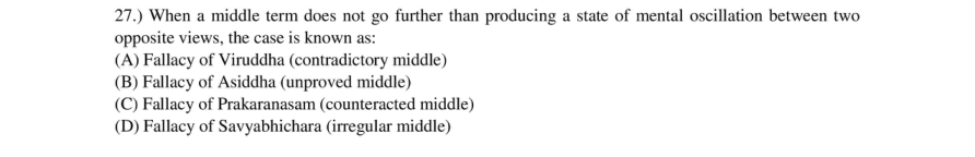 Read the question and choices in the excerpt. Choose A/B/C/D for the first/second/third/fourth option shown.