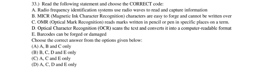 Read the question and choices in the excerpt. Choose A/B/C/D for the first/second/third/fourth option shown.