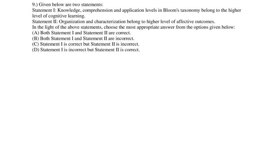 Read the question and choices in the excerpt. Choose A/B/C/D for the first/second/third/fourth option shown.
