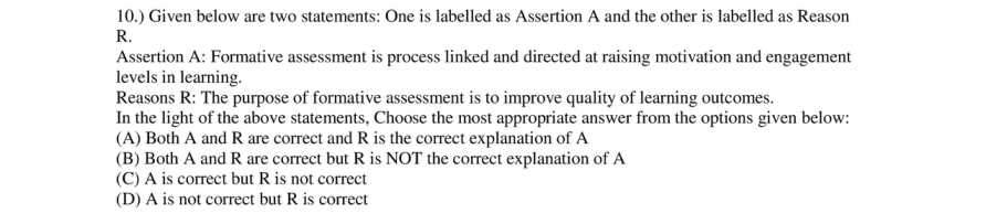 Read the question and choices in the excerpt. Choose A/B/C/D for the first/second/third/fourth option shown.