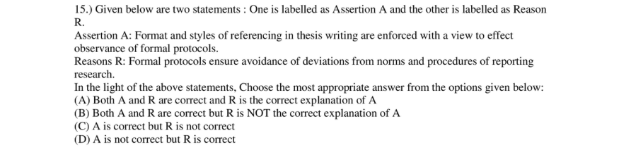 Read the question and choices in the excerpt. Choose A/B/C/D for the first/second/third/fourth option shown.