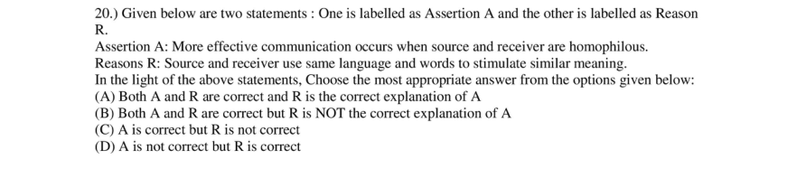 Read the question and choices in the excerpt. Choose A/B/C/D for the first/second/third/fourth option shown.