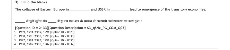 Read the question and choices in the excerpt. Choose A/B/C/D for the first/second/third/fourth option shown.