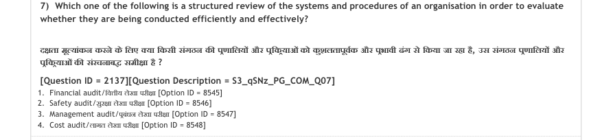 Read the question and choices in the excerpt. Choose A/B/C/D for the first/second/third/fourth option shown.