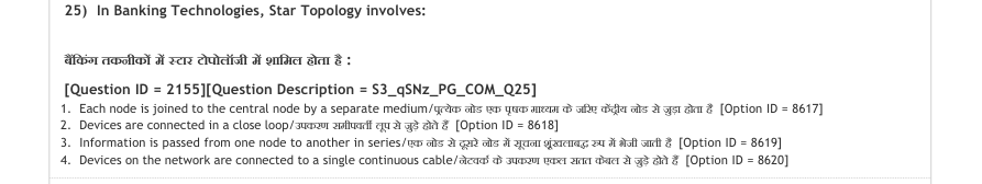 Read the question and choices in the excerpt. Choose A/B/C/D for the first/second/third/fourth option shown.