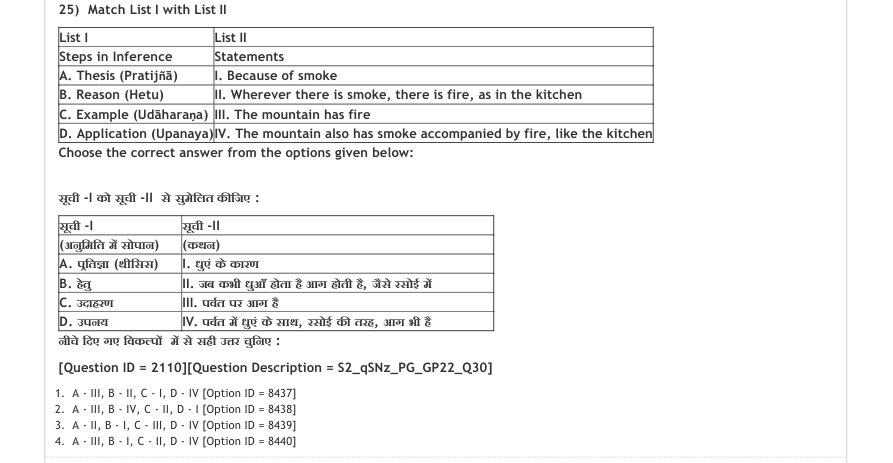Read the question and choices in the excerpt. Choose A/B/C/D for the first/second/third/fourth option shown.