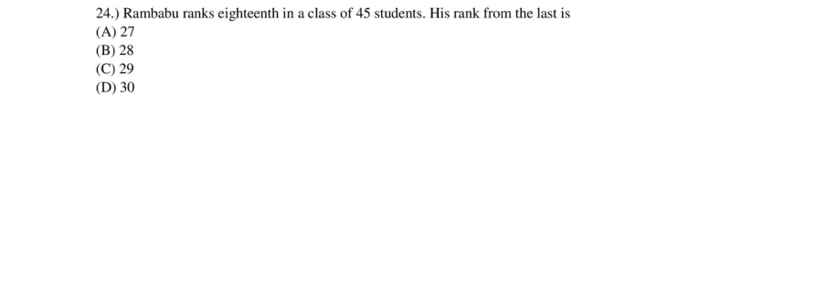 Read the question and choices in the excerpt. Choose A/B/C/D for the first/second/third/fourth option shown.