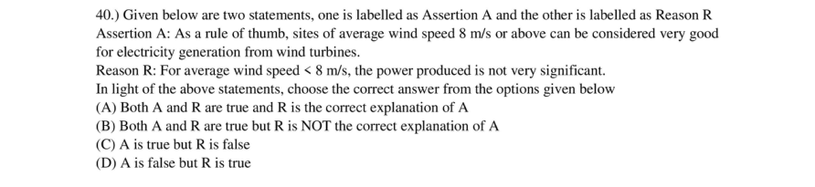 Read the question and choices in the excerpt. Choose A/B/C/D for the first/second/third/fourth option shown.