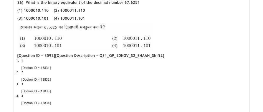 Read the question and choices in the excerpt. Choose A/B/C/D for the first/second/third/fourth option shown.