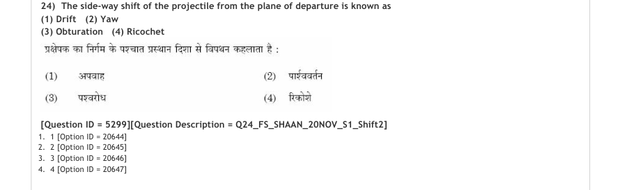 Read the question and choices in the excerpt. Choose A/B/C/D for the first/second/third/fourth option shown.