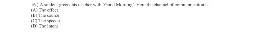Read the question and choices in the excerpt. Choose A/B/C/D for the first/second/third/fourth option shown.