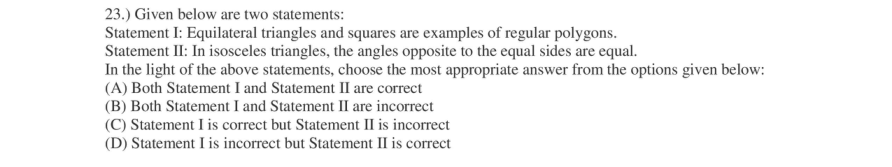 Read the question and choices in the excerpt. Choose A/B/C/D for the first/second/third/fourth option shown.