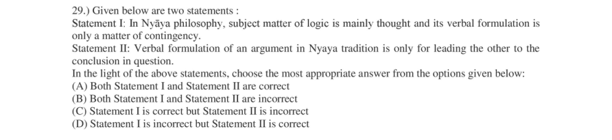 Read the question and choices in the excerpt. Choose A/B/C/D for the first/second/third/fourth option shown.