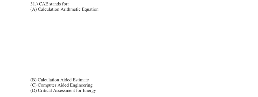 Read the question and choices in the excerpt. Choose A/B/C/D for the first/second/third/fourth option shown.