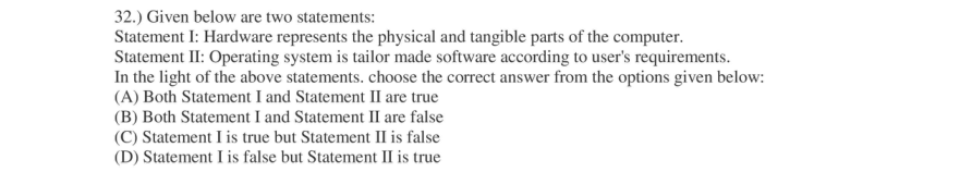Read the question and choices in the excerpt. Choose A/B/C/D for the first/second/third/fourth option shown.