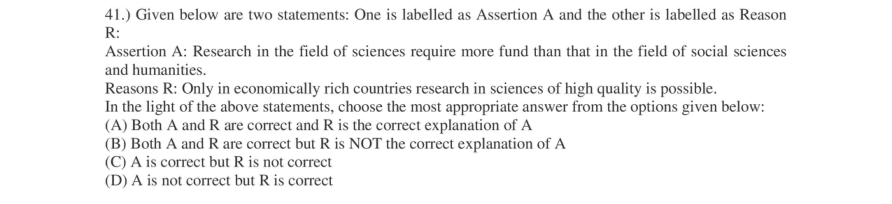 Read the question and choices in the excerpt. Choose A/B/C/D for the first/second/third/fourth option shown.