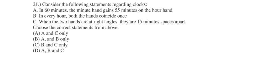 Read the question and choices in the excerpt. Choose A/B/C/D for the first/second/third/fourth option shown.