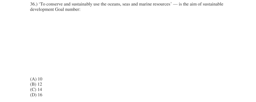 Read the question and choices in the excerpt. Choose A/B/C/D for the first/second/third/fourth option shown.