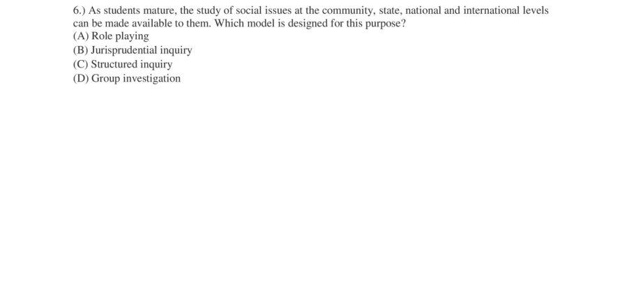 Read the question and choices in the excerpt. Choose A/B/C/D for the first/second/third/fourth option shown.