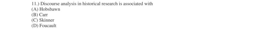 Read the question and choices in the excerpt. Choose A/B/C/D for the first/second/third/fourth option shown.