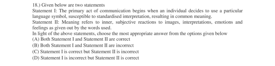 Read the question and choices in the excerpt. Choose A/B/C/D for the first/second/third/fourth option shown.