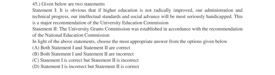 Read the question and choices in the excerpt. Choose A/B/C/D for the first/second/third/fourth option shown.