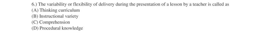 Read the question and choices in the excerpt. Choose A/B/C/D for the first/second/third/fourth option shown.