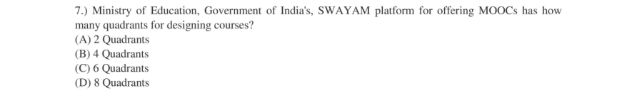 Read the question and choices in the excerpt. Choose A/B/C/D for the first/second/third/fourth option shown.