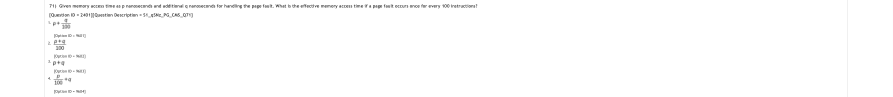 Read the question and choices in the excerpt. Choose A/B/C/D for the first/second/third/fourth option shown.