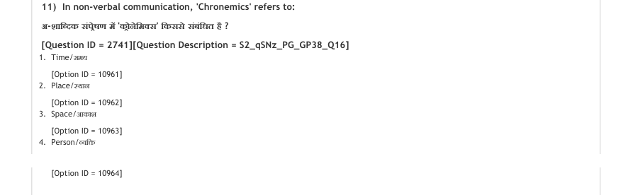 Read the question and choices in the excerpt. Choose A/B/C/D for the first/second/third/fourth option shown.