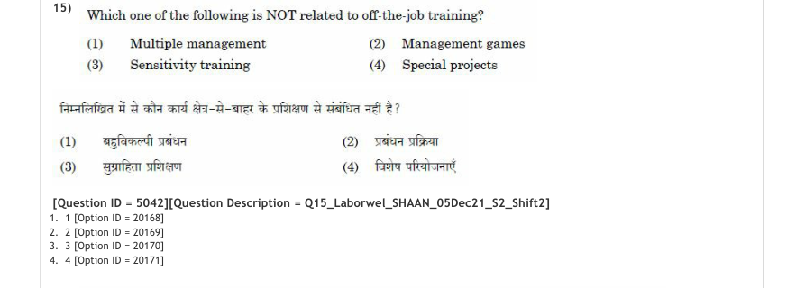 Read the question and choices in the excerpt. Choose A/B/C/D for the first/second/third/fourth option shown.